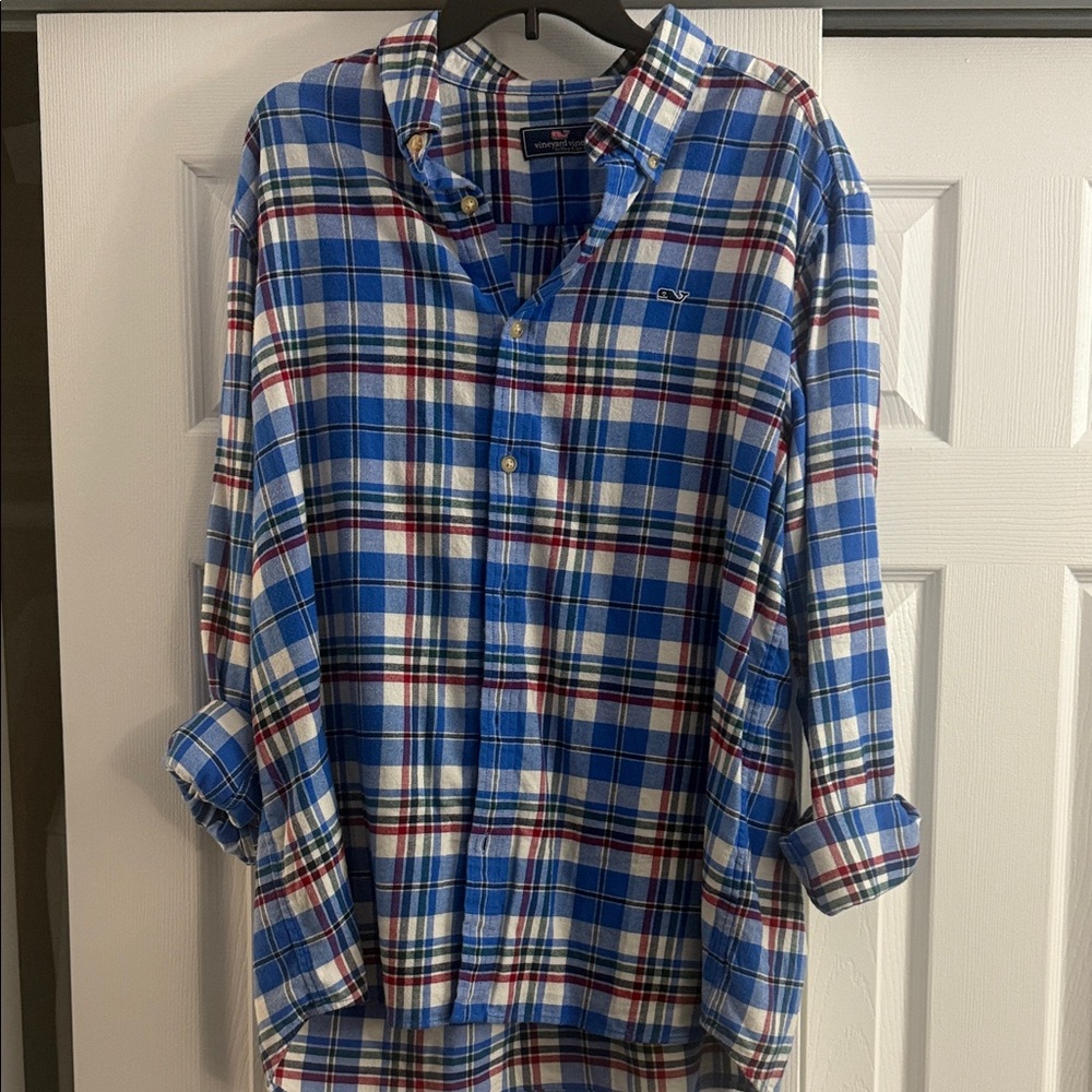 Vineyard Vines Multicolor Plaid Button-Up Shirt